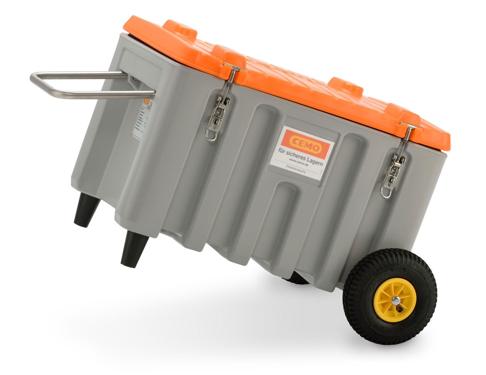 CEMO CEMbox 150 l Trolley Offroad, grau/orange - 11284