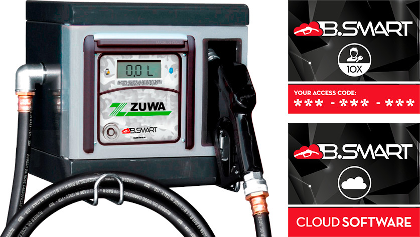 Zuwa Dieseltankstelle CUBE 70 230V B.Smart 10 – P59800