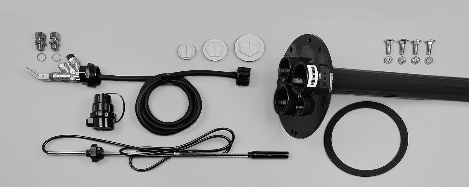 CEMO CUBE Slimline - CX-Paket für Heizöltank - 7456