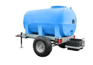 Duraplas Wasserwagen / Fasswagen, 2000 l, blau, ohne ABE – CHAQ2001H