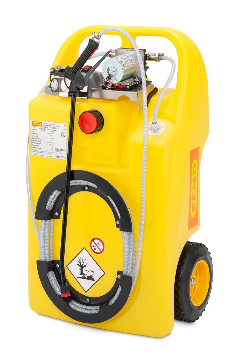 CEMO Mobiles Sprühgerät - Sprüh-Caddy 60 l, 12 V, Akku - 11359