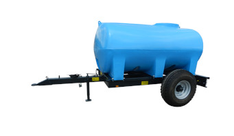 Duraplas Wasserwagen / Fasswagen, 3000 l, blau, mit ABE – CHAQ3000ABE